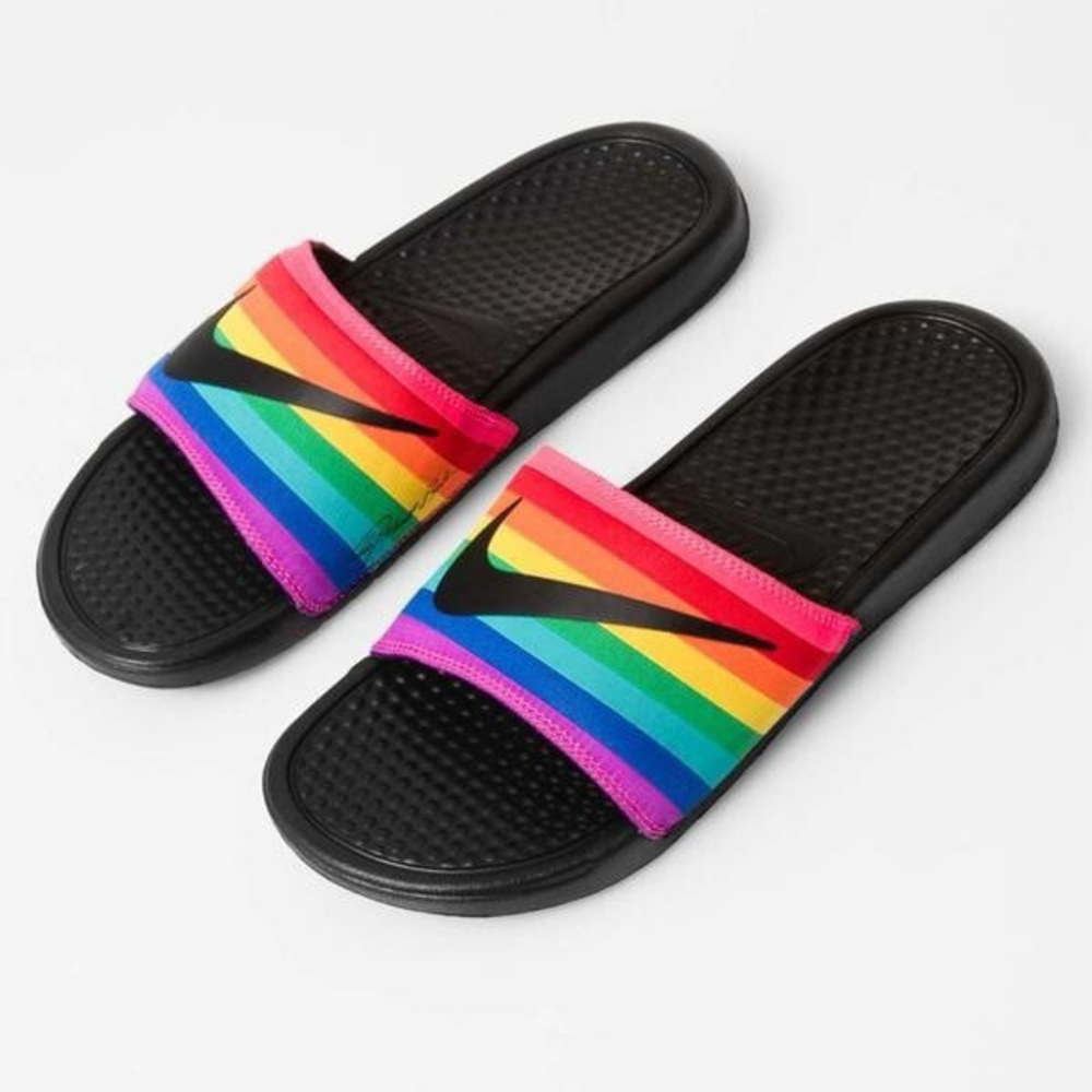 Nike Benassi JDI Slides (2019 Be True) - NWOT